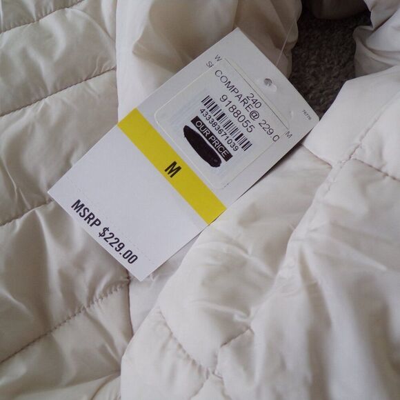 NWT Spyder cream puffer jacket M - Picture 4 of 10